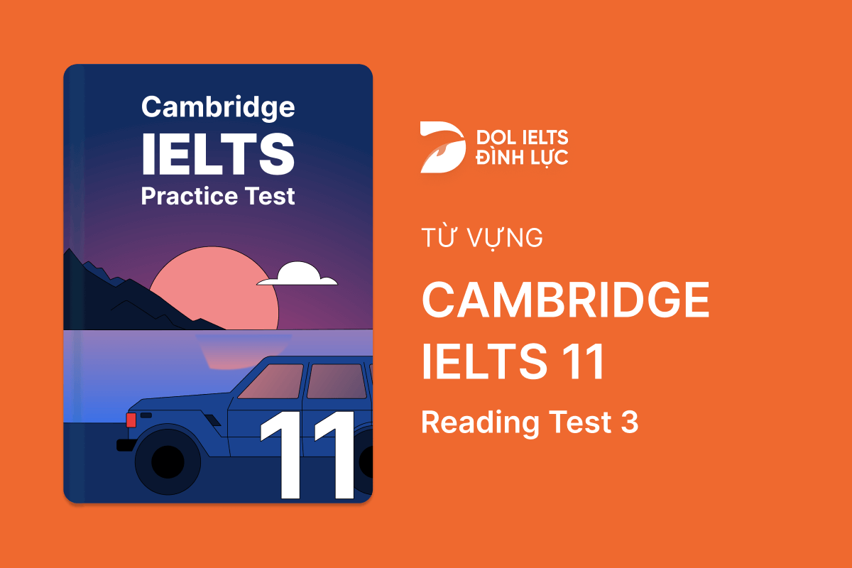 Từ Vựng IELTS Online Test Cambridge IELTS 11 - Reading Test 3