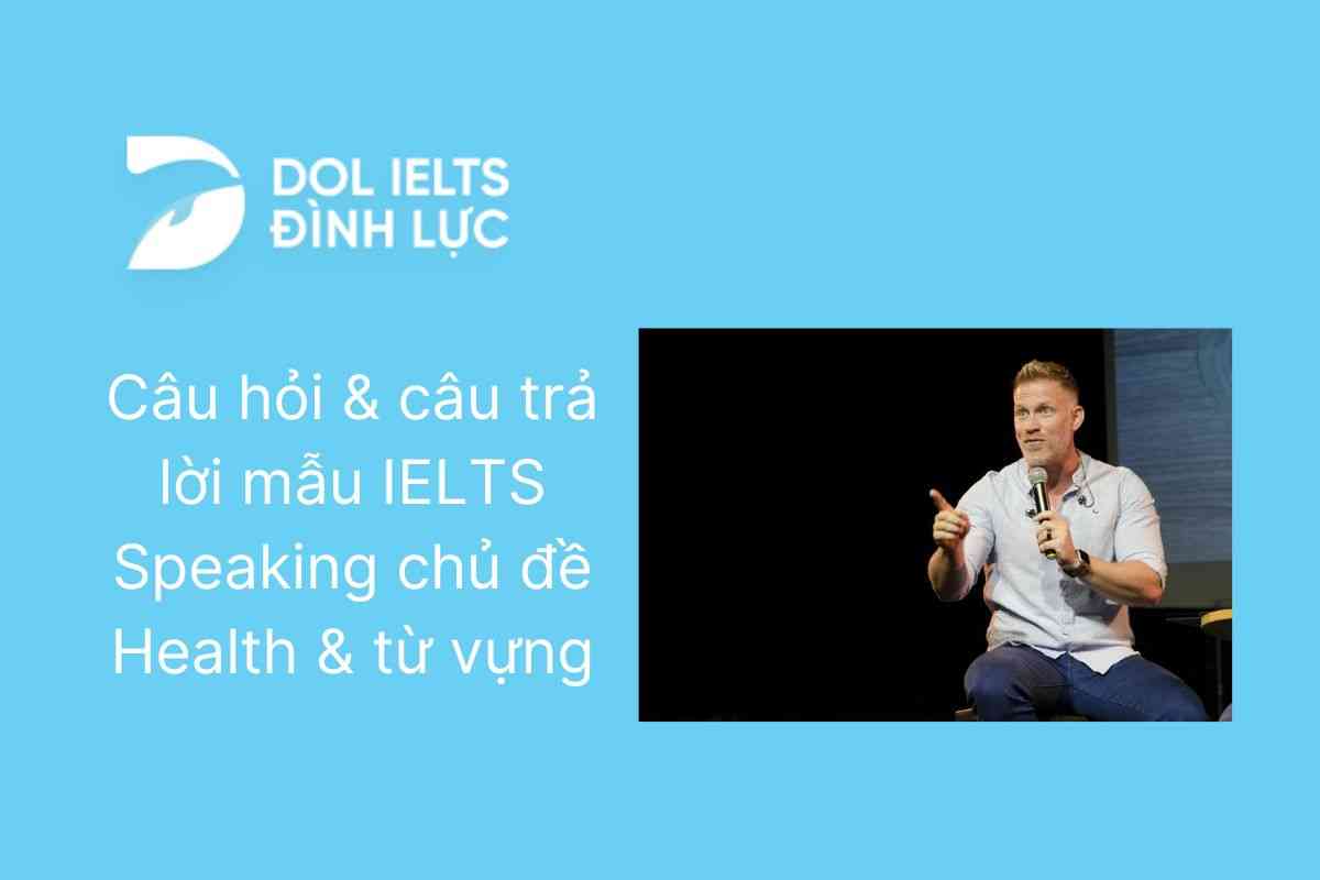 ielts speaking health