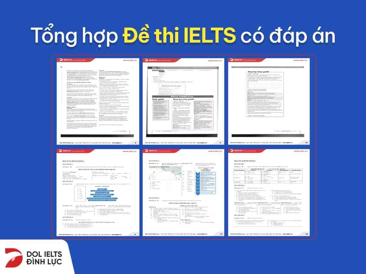 Tổng hợp đề thi IELTS mới nhất