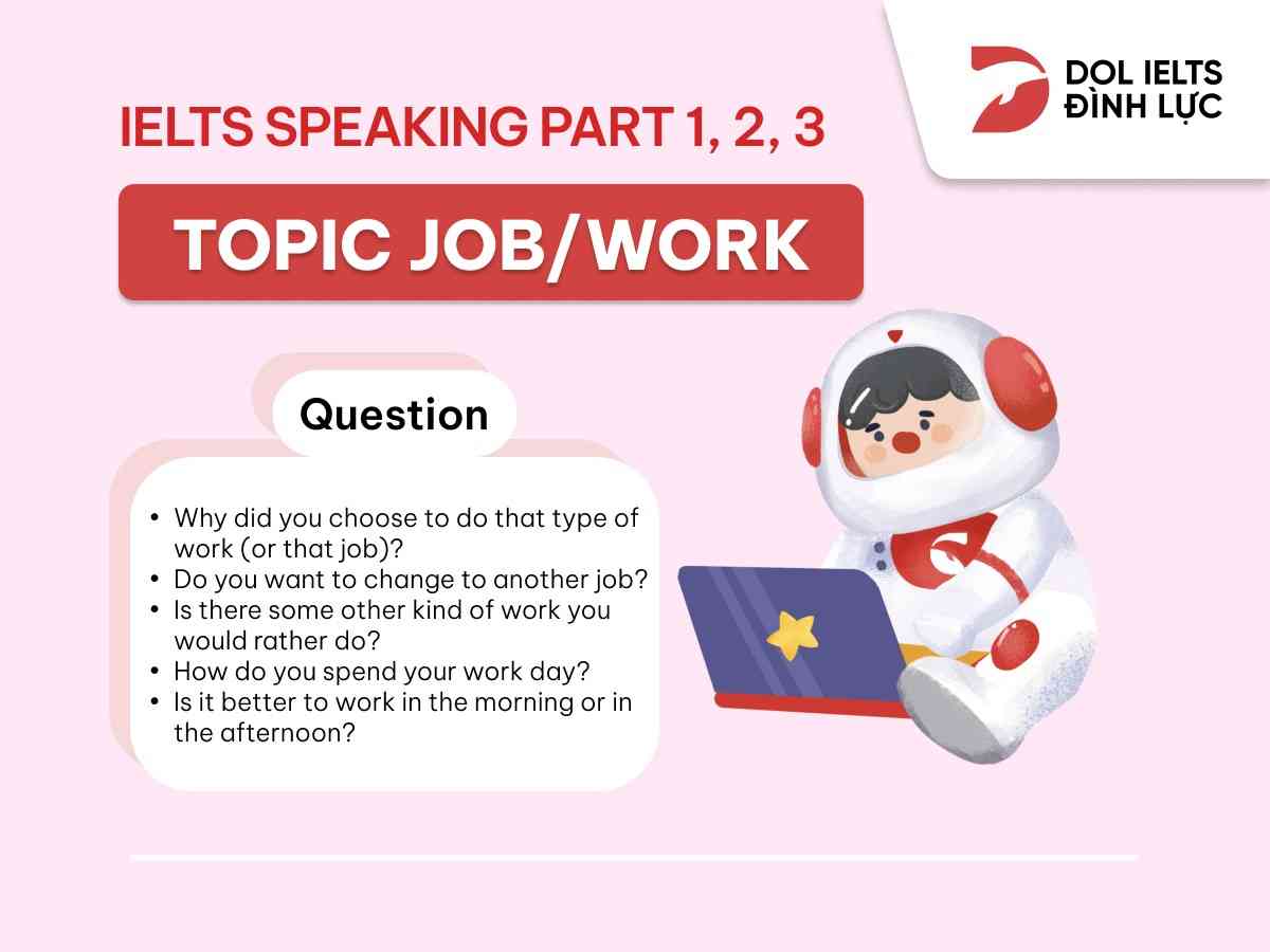 IELTS Speaking Job/Work