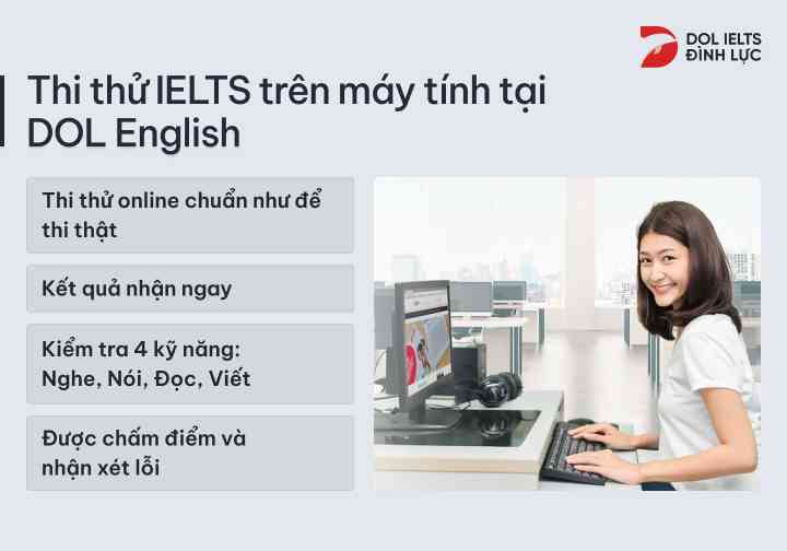 thi thử ielts trên máy tính