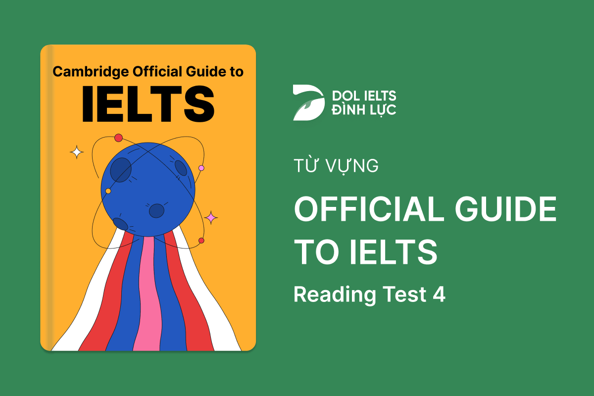Từ Vựng IELTS Online Test Official Cambridge Guide To IELTS - Reading Test 4