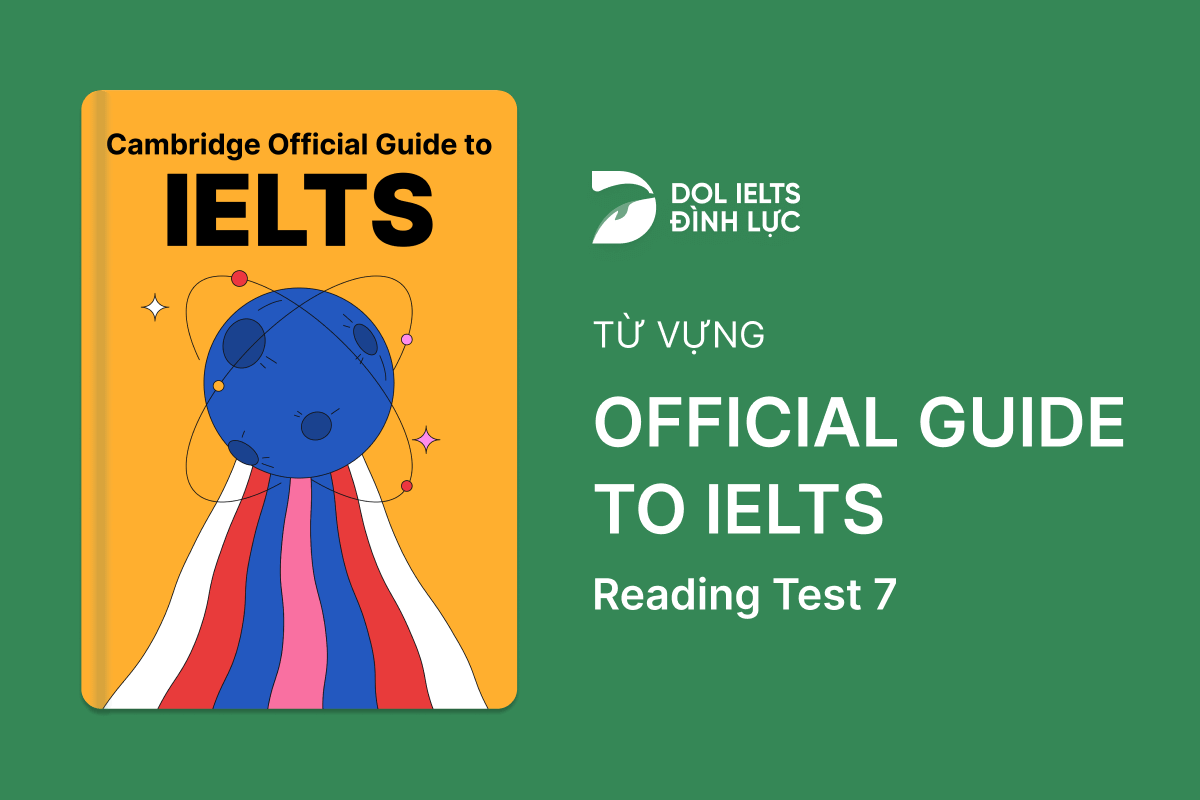 Từ Vựng IELTS Online Test Official Cambridge Guide To IELTS - Reading Test 7
